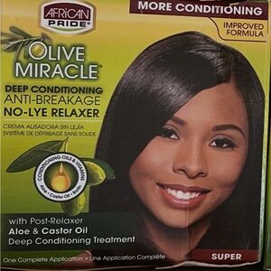 Olive Miracle No-Lye Relaxer - Green